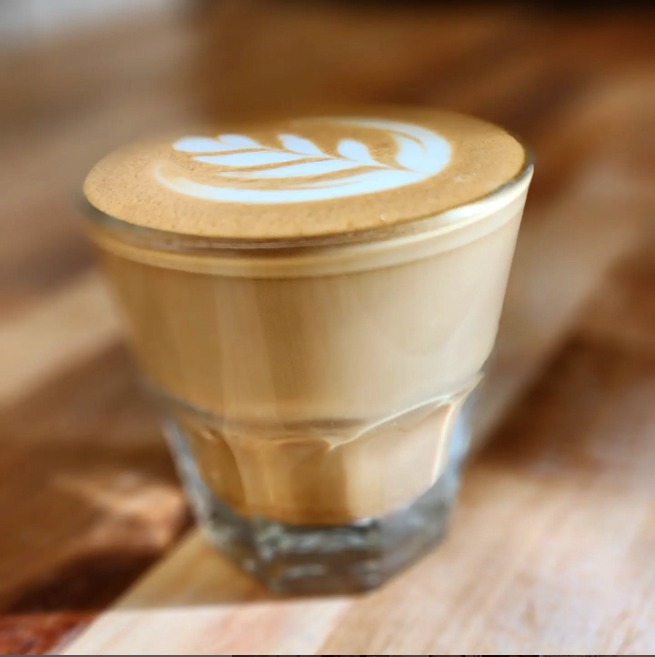 Fahrenheit Coffee cup with latte art